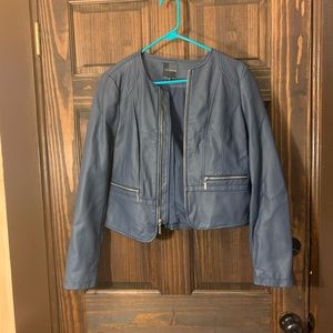 Faux Leather Jacket